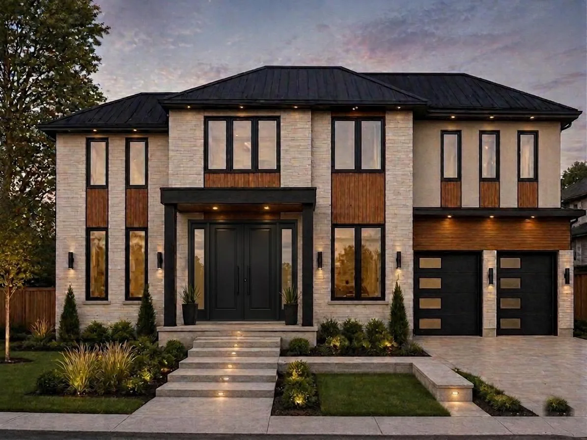 Front rendering of the Beaverdale Estate, Cambridge
